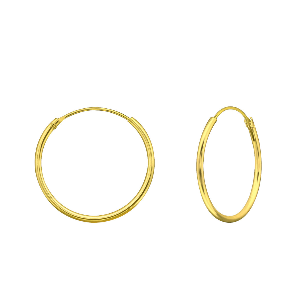 Oorringen Goud 20mm