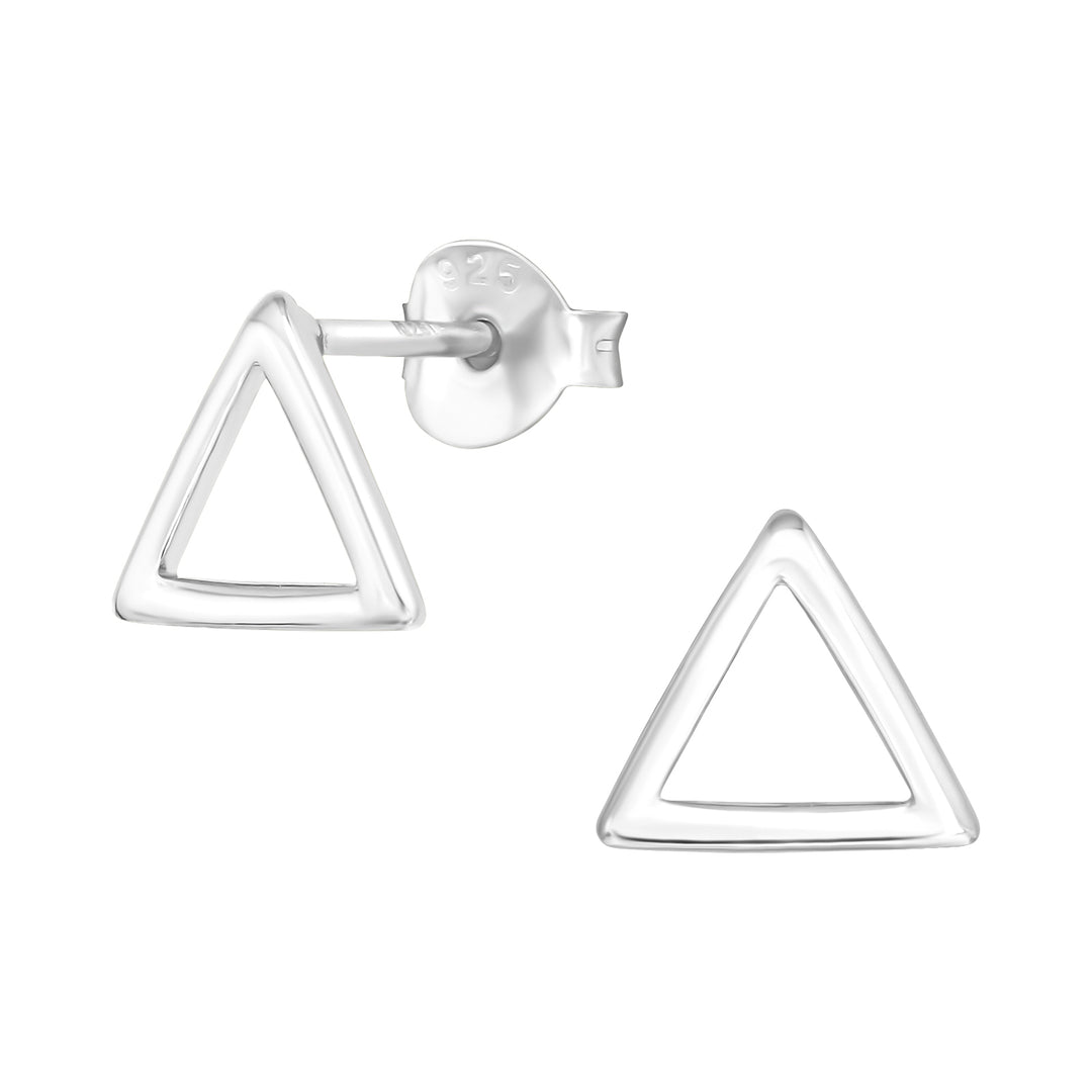 Oorstekers Silver Triangles
